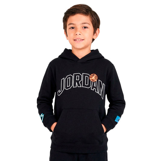 Jordan Sweatshirt Dynasty Flight Black (95F569-023) Kids