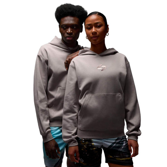 Jordan Sweatshirt Luka Doncic Dri-Fit Sport Hoop Fleece College Grey (HQ8778-009) Unisex