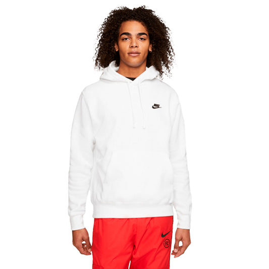 Nike Sweatshirt Sportswear Club Hoodie White (BV2654-100) Unisex