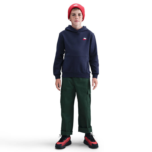 Nike Sweatshirt Sportswear Club Fleece LBR Midnight Navy (FD3000-412) Kids