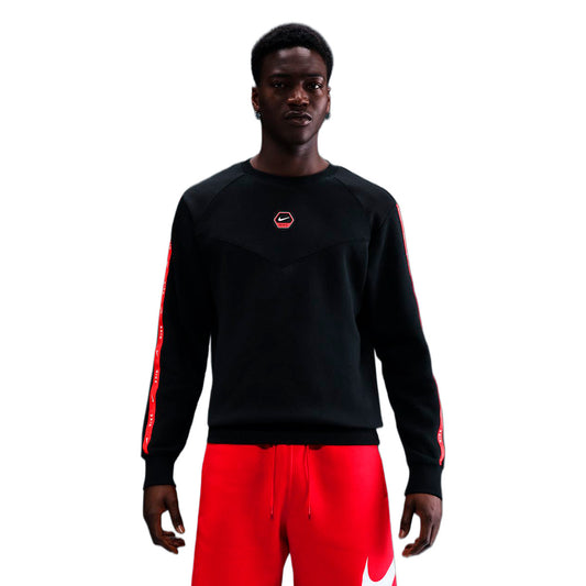 Nike Sportswear Crew Fleece Black (IH4286-010) Men