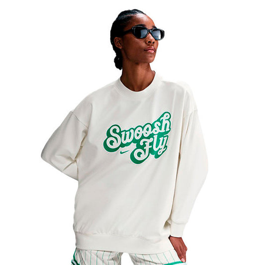 Nike Sweatshirt Swoosh Fly Essential Fleece Top Sail (FZ5514-133) Women