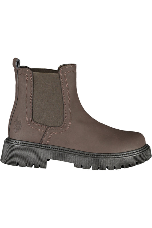U.S. POLO ASSN. Ankle Boots Brown (AMBRA001WGH1_MADBR) Women