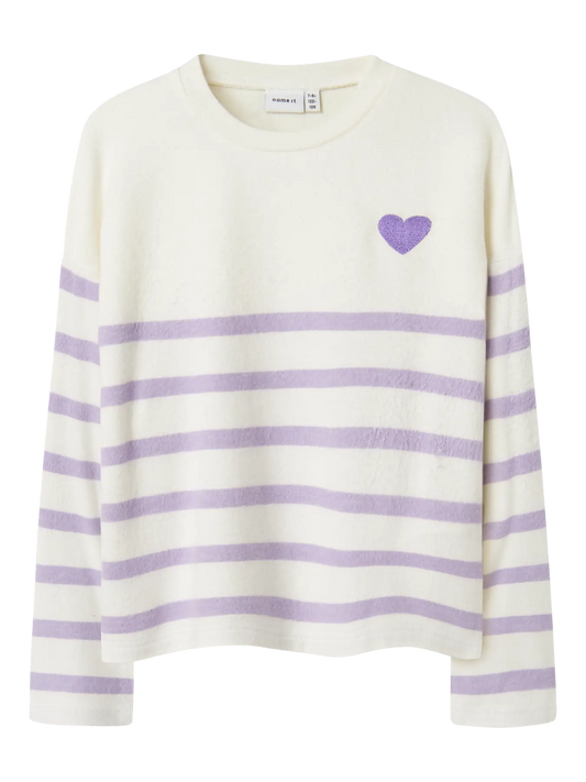 Line Long Sleeve Knit Purple Rose (13245161) Kids