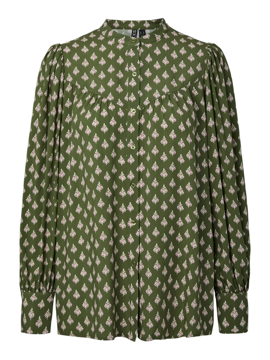 Ashley Long Sleeve Shirt D2D Sphagnum (17141357) Women